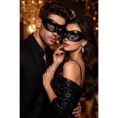 Máscara Zorro Fantasia Cosplay  Don Juan Gogo Boy Veneza Graddiador 50 Tons de cinza festa empresa