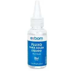 Fluxo de Solda Liquido 30ml No Clean EXBOM - PROCC-FS30