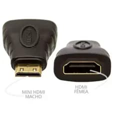 Adaptador Mini HDMI Fêmea Para Mini HDMI Macho EXBOM - 01221