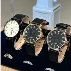 Relógio Masculino UrbanLine Quartz Analógico Couro Sintético Elegante e Confortável