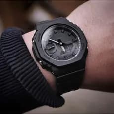 [HP01] Relógio Masculino Digital Analógico Esportivo Preto LED Cronômetro Alarme Resistente Água