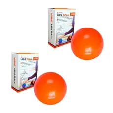 Kit 2 Bola Pilates Toning Ball Yoga Overball 25Cm Exercício Ginástica Liveup