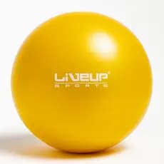 Bola Suiça 75Cm Amarelo Anti Estouro Pilates Yoga Treino Exercício Academia Liveup