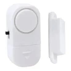 Alarme Sonoro Contra Invasão Porta Janela Sem Fios + Bateria