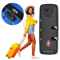 Cadeado Com Combinação Para Bolsa/ Mala de Viagem, Mochila, Substituição