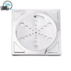 Ralo Grelha Inox Quadrado Fecho Anti Inseto10x10cm 15x15cm