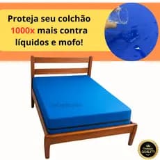 Capa Colchão Premium QUEEN Impermeável  - Bloqueia Líquidos e Sujeira - Protetor Napa bagun com ziper