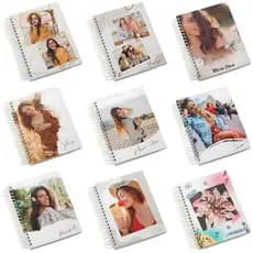 Agenda Personalizada Nome e Foto na capa 2026 Planner Caderno