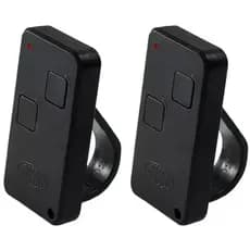 2 Controle Portão Rossi Ntx 433mhz Dz Nano Atto Dz3 Dz4 Bv Nano com Clip de Fixação