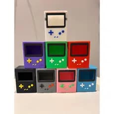 Deck Box Gameboy Porta Cartas TCG em PLA+ Para Pokémon MTG One Piece Yu-Gi-Oh! Até 100 Cartas