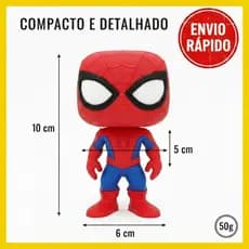 Boneco Colecionável Homem-Aranha Action Figure Premium Estátua Decorativa Geek Marvel Presente Impressão 3D