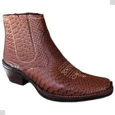 Bota Country Texana Cowboy Masculina Couro de Boi Legitimo Vaquejada Rodeio Cavalgada Vaqueiro 3331