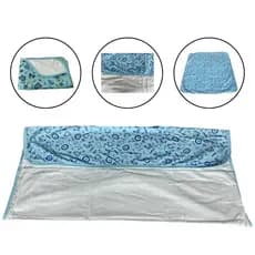Manta Cueiro Bebe Dupla Face Flanelado Recem Nascido 80x80cm Grande