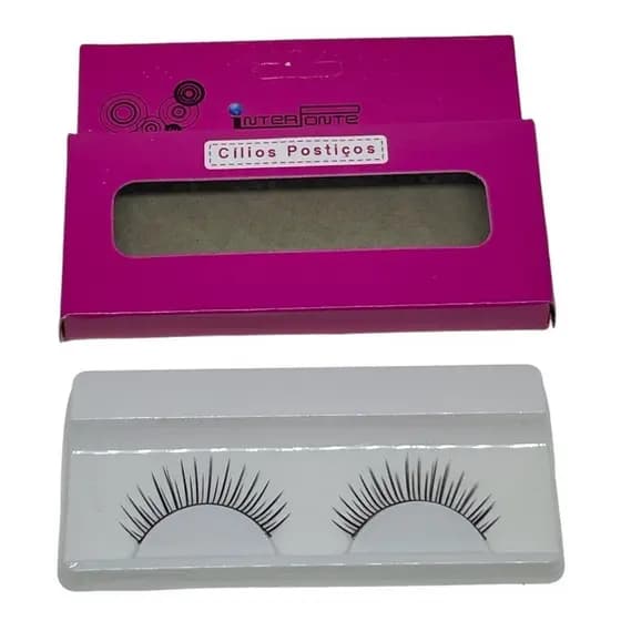 Par Cilios Posticos Volumosos Naturais Cilio Postico Natural