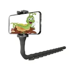 Suporte Flexivel Para Celular Minhoca  Com Ventosas