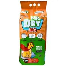 Tapete Higiênico Mr Dry Big 80x60cm – 5 Camadas Ultra Absorventes
