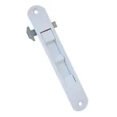 CONCHA TRINCO FECHO C/GATILHO JANELA VITRO PORTA LINHA SUPREMA155x25mm BRANCO CON 2540/C