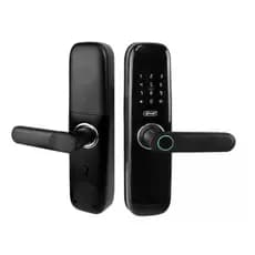FECHADURA ELETRONICA DE PORTA EMBUTIR INTELIGENTE DIGITAL KP-CA608 PRETO