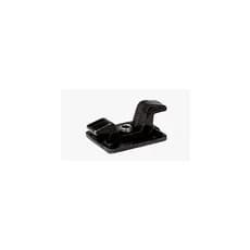 CONTRA FECHO CENTRAL DUPLO FEC-055 ZAMAK PRETO JANELA E PORTA KIT 2 PCS