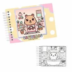 Livro de colorir Capivara