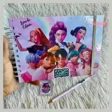 Livro de Colorir Guerreiras Pop para Pintar com brindes - Capa Dura