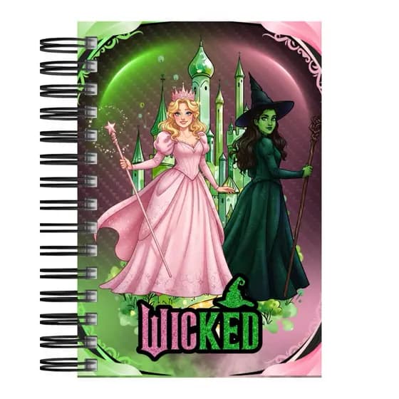 Caderno Universitário Wicked