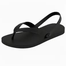 Chinelo Com Elastico Tiras Correias para Não Sair Do Pé Masc Fem Unissex Saúde Lançamento Novidade idoso BootsMG