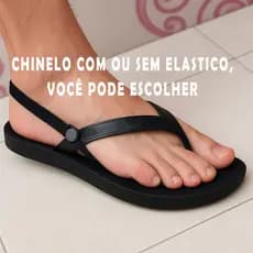 Chinelo Com Elastico Tiras Não Sair Pé Tira Infantil Kds Adulto Menina Menino Masc Fem Unissex BootsMG