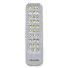 Empalux Kit 2 Luz de Emergência LED Plug 1W 6500K Bivolt Automática Econômica Branco Frio Segurança Residencial