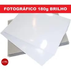 Papel Fotográfico Premium A4 Glossy 180g  60 Folhas