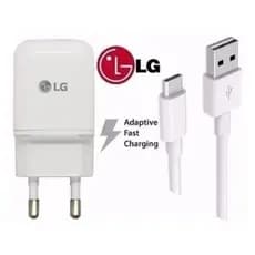 Carregador LGTurbo Power LG K41 K41s K50s K51s K61 K61s K22 Velvet, G5 G6, G7 G8 V30 V40 V50 V60 Fone FN6 FP5 FP9 Tipo C