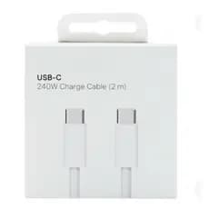 Cabo Usb-c 2m Para iPhone 15, 15 Plus, 15 Pro, 15 Pro Max, Ipad Pro. Macbook 240w