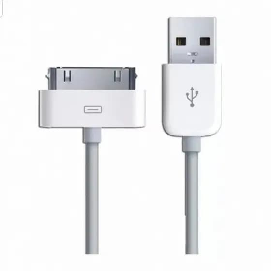 Cabo Usb Para iPad 1 A1219 A1337 iPad 2 A1395 A1396 A1397 iPad 3 A1416 A1430 A1403 iPhone 3gs iPhone 4gs 30-pin 30 pinos
