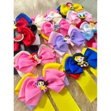 Laços de Cabelo Aplique de Personagens Infaltil para Meninas