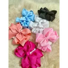 Laço de Cabelo Infantil Pétala de Flor Grande