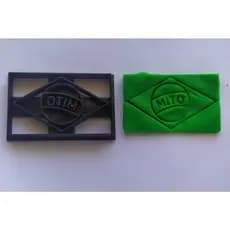 Cortador Forma de Biscoitos Massas Biscuit Bandeira Brasil Mito