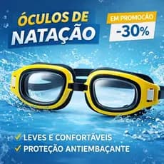 Óculos de natação infantil Mergulho em Praia piscinas Proteçao pros olhos não embaça - Cores Sortidas