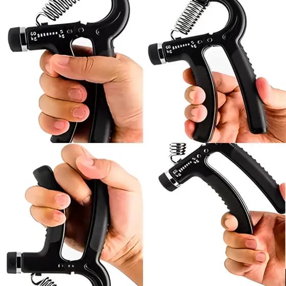 Hand Grip Acessório Fortalecimento Muscular Mãos punhos Exercícios de Musculação fisioterapias Esportes Fitness
