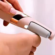 Lixador Elétrico para os Pés Esfoliador Raspador Lixa Remove Calos e Esfolia pé lisinho Recarregável