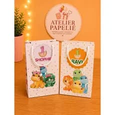 ENVIO RÁPIDO Sacolinha Personalizada  Festa Infantil + Adesivo para Lacre | Lembrancinhas Aniversário Qualquer Tema