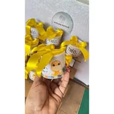 Kit tubolata personalizada 5x6 - Lembrancinhas DINO BABY | chá de bb | maternidade | aniversário