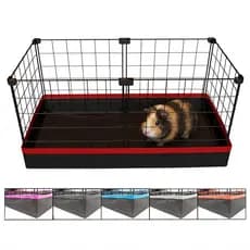 Cercado Porquinho da Índia Pet 30x60cm com Bandeja Higiênica Impermeável