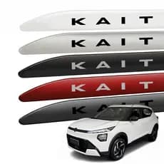 Friso Lateral Kait 2025 2026 Ponta Facao Cor Original e com Grafia em Adesivo - Modelo Universal Compatível