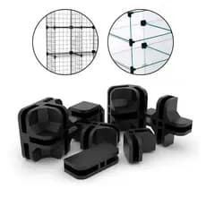 Conectivo Conector para Tela Cercado Pet Estante Varios Encaixes