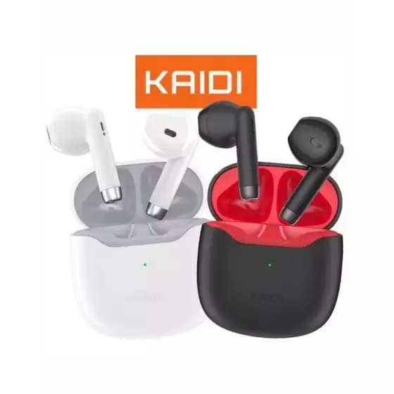 Fone De Ouvido Bluetooth Sem Fio earphone TWS 5.1 Kaidi Kd-771 Original Branco/Preto