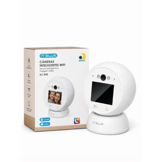 camera babá eletrônica wifi icsee monitoramento idoso criança e pets