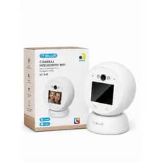 camera babá eletrônica wifi icsee monitoramento idoso criança e pets