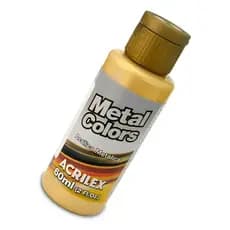 Tinta Acrílica OURO 532 Metal Colors 60ml - ACRILEX