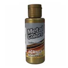 Tinta Acrílica BRONZE 556 Metal Colors 60ml - ACRILEX