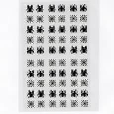 60 adesivos de unha homem aranha 2 3D  PRÉ PRONTO - modelo 542-1 teia